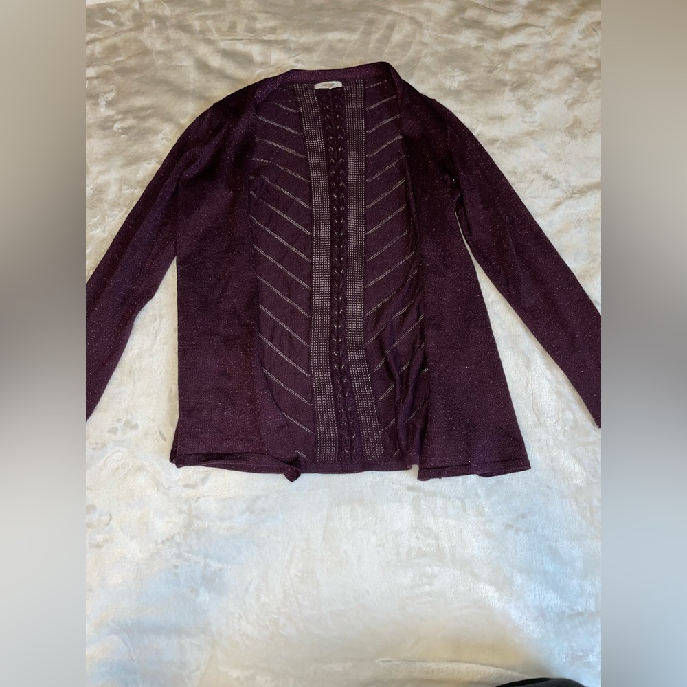 Sparkly Maurice’s cardigan